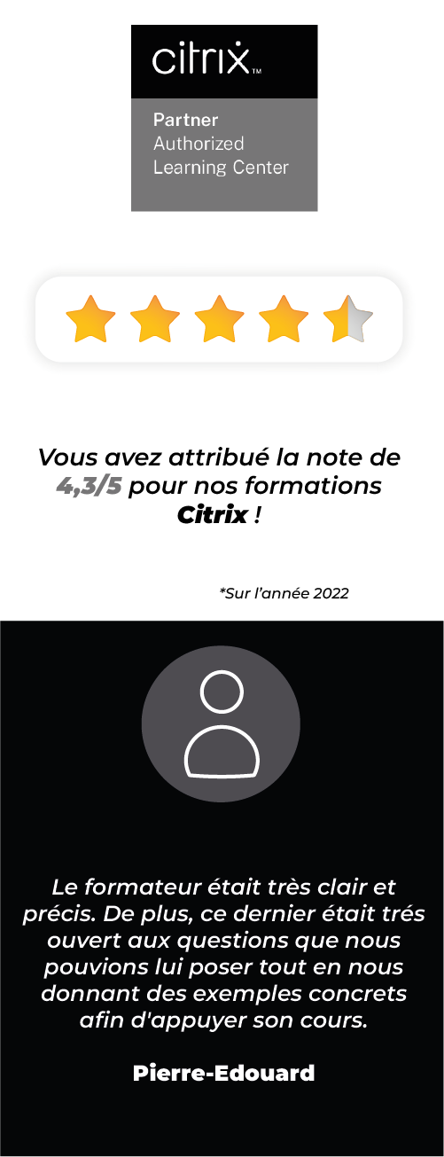 Satisfaction formations Citrix